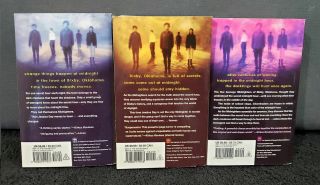 RARE The Midnighters Series Trilogy Complete Set by Scott Westerfeld Paperback 2
