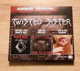 Twisted Sister - Armoury Classics 3cd Set Come Out. ,  Love Is For Suckers Rare
