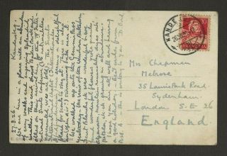 1926 - World Scout Conference - Postcard - Baden Powell - Kandersteg - Very Rare 2