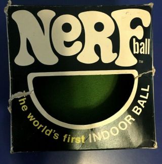 Rare Australian Toltoys Nerf Ball Green