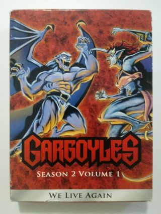 Gargoyles: Season 2 - Vol.  1 (3 - Dvd Set) Rare Oop