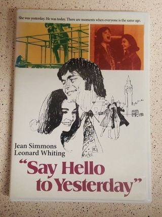 Say Hello To Yesterday Dvd Rare Oop Jean Simmons,  Leonard Whiting.  Scorpion Vid