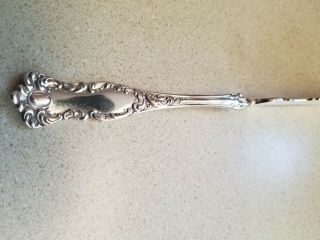 Vintage 1913 - Wm Rogers & Son Aa Twisted Handle Silverplate Butter Knife 7.  5 "