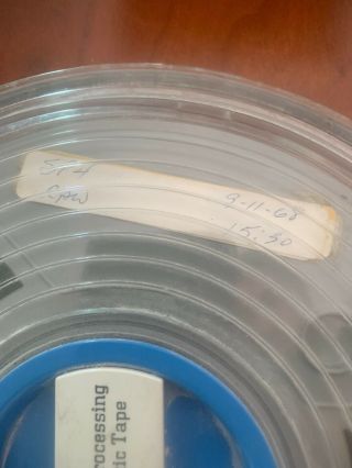 Vtg Rare gray IBM Magnetic Tape Data reel 9 1/2 Inches 2