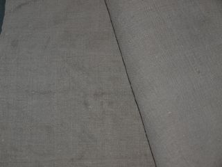 Defect Antique Medium Texture Linen Flax Handwoven Homespun Old Fabric