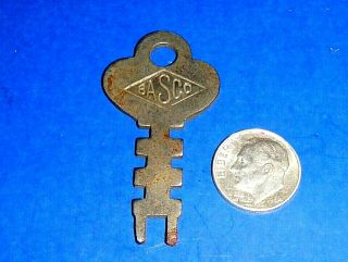 Vintage Or Antique Basco (briggs & Stratton) Early Automobile Key