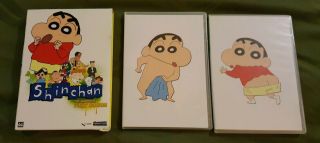 Shin Chan - Complete First Season One 1 Dvd 4 - Disc Set Rare Oop Funimation.  R1