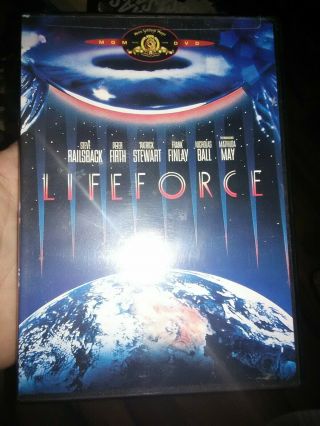 Lifeforce (dvd,  1998) Rare,  Oop Tobe Hooper Horror Sci - Fi (1985)