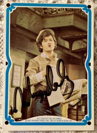 Mickey Dolenz The Monkees Signed 1967 Raybert Screen Gems Card Rare