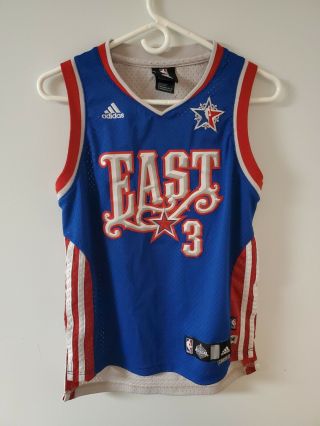 Rare Vintage Adidas Nba Miami Heat Dwyane Wade 2008 East All - Star Game Jerse