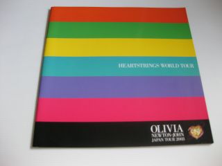 Very Rare Olivia Newton - John Japan Tour Program 2003 Japanese Concert Brochure