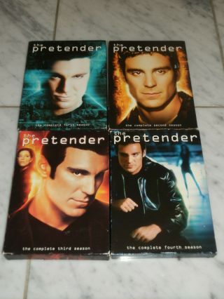 The Pretender: Complete Series Seasons Set 1 2 3 4 1 - 4 Dvd 15 - Disc Set Rare Oop