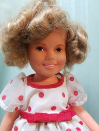 Vintage 1972 Ideal Shirley Temple Doll Stand Up And Cheer 16 " Sweet