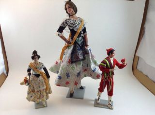 Vintage Marin Chiclana Spanish Doll 520 521