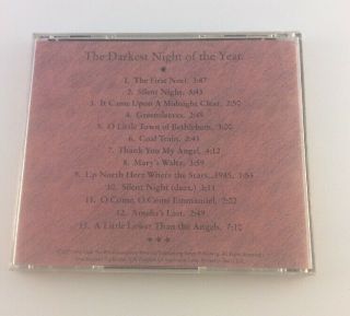 Over The Rhine - Darkest Night Of The Year CD (1996) Christmas Album RARE 2