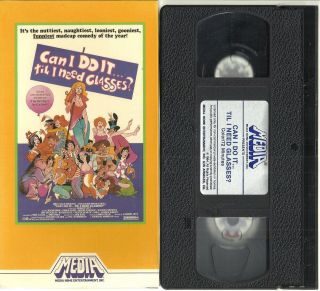 Can I Do It Til I Need Glasses? Rare Oop Vhs Sexy T&a,  80 