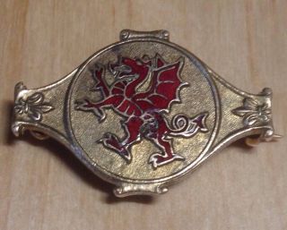 Vintage Welsh Football Association Very Rare Badge