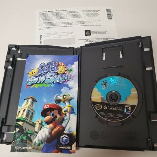 Mario Sunshine (Nintendo GameCube,  2002) Black Label Rare 2