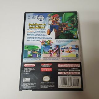 Mario Sunshine (Nintendo GameCube,  2002) Black Label Rare 3