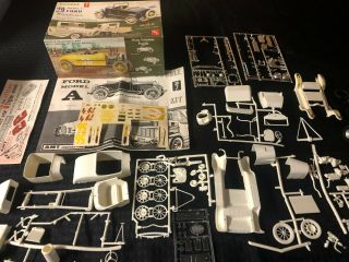 Amt ‘29 Ford Model A Roadster Ala Kart Double Kit Issue T - 129 Rare 2