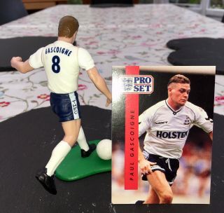 Rare Tonka Paul Gascoigne Tottenham Hotspur Football Action Figure 1989,  Pro Set