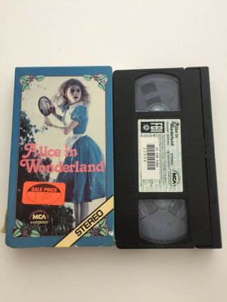 VHS Alice In Wonderland 1982 Children’s Theater Company MGA Video RARE—HTF PBS 2