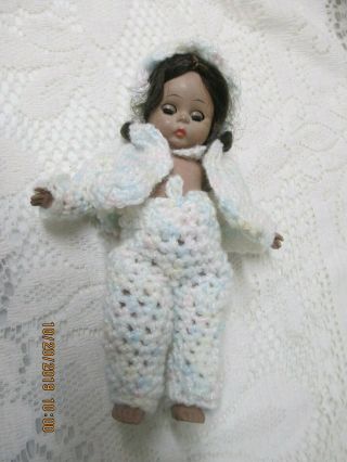 Vintage Madame Alexander African American? 7 - 8 " Doll