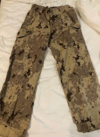 Rare Canadian Army Desert Arid Cadpat Digital Camo Pants,  Size Small 6730