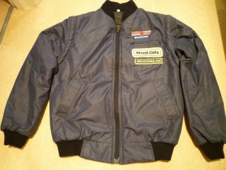 Vintage Suzuki Team Men Only Jacket - Size Small - Very Rare -
