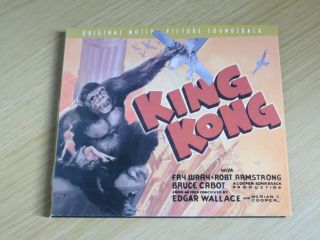 King Kong Motion Picture Soundtrack Digipack (1933) / Rare / Oop