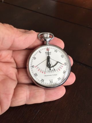 Rare 1970’s Yachting Timer By Racine Watch Co