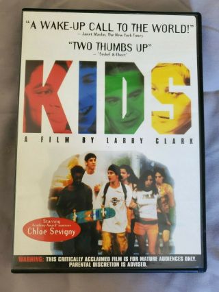 Kids (1995,  Dvd) Rare Oop Chloe Sevigny,  Larry Clark,  Harmony Korine Htf