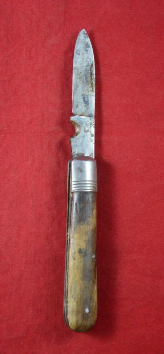 Wehrmacht Wwii German Soldier Folding Pocket Knife Rare War Relic 5