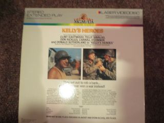 KELLY ' S HEROES 2 - Laserdisc LD VERY RARE CLINT EASTWOOD STARS 2