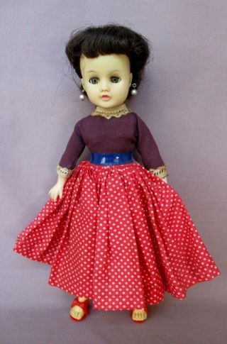 Vintage 10 " Brunette Teen Miss Nancy Ann Doll Clothes
