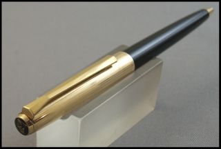 Rare Vintage Black And Gold Pelikan M 30 Ballpoint Pen 1960s