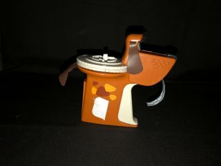 Vintage Dymo Dog Handheld Label Maker Kids Novelty Antique Brown