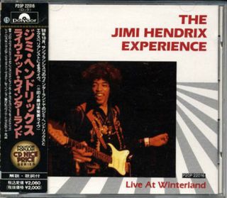Jimi Hendrix Live At Winterland Japan Early Press Cd P20p - 22016 W/obi 1989 Rare