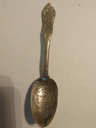 Antique 1898 Omaha Trans - Mississippi Exposition Advertising Souvenir Spoon