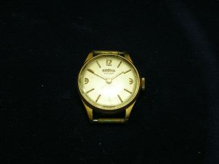 Fond Acier Ladies Wristwatch (dogma Prima) 15 Jewels 343208f Spares Repair