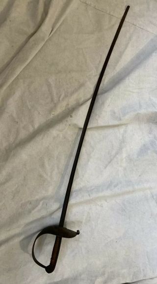 Antique Fencing Sword Jh Lau Co York Made In Germany