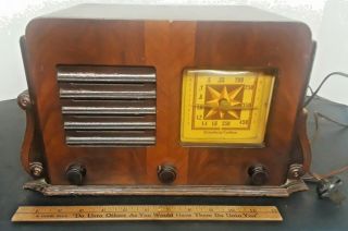 Vintage 1940s Rare Stromberg Carlson Antique Old Radio Parts Or Restoration