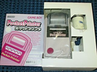 Rare Nintendo Game Boy Gb Pocket Printer Sticker Maker Not Camera Japan F/s