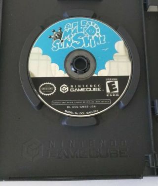 RARE MARIO SUNSHINE DISC ONLY NINTENDO GAMECUBE VIDEO GAME 2