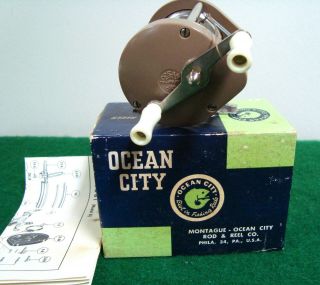 Vintage Ocean City No.  1581 Level Winding Reel Made In U.  S.  A.  (item 3)
