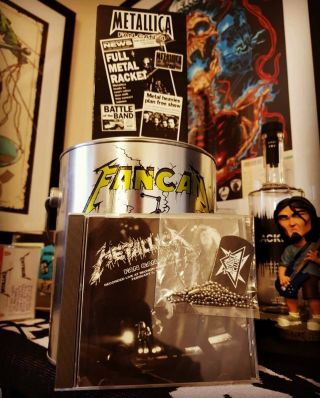 Metallica Fan Can 4 Complete Metclub 2001 - Very Rare Item - Tee T - Shirt Cd Vhs