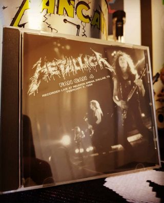 Metallica Fan Can 4 Complete Metclub 2001 - Very Rare Item - Tee T - Shirt CD VHS 3