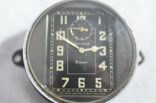 RARE Vintage,  1930 ' s,  Jerome 8 Day Car Clock 2