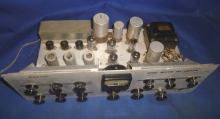 SANSUI model MX - 10 vintage tube 6 channels audio mixing pre - amplifier,  rare 2