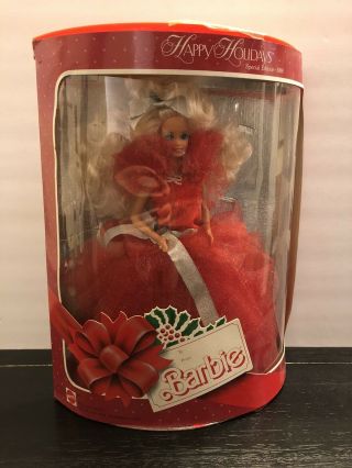 Happy Holidays Special Edition 1988 Barbie Doll (pre Owned) See Pictures
